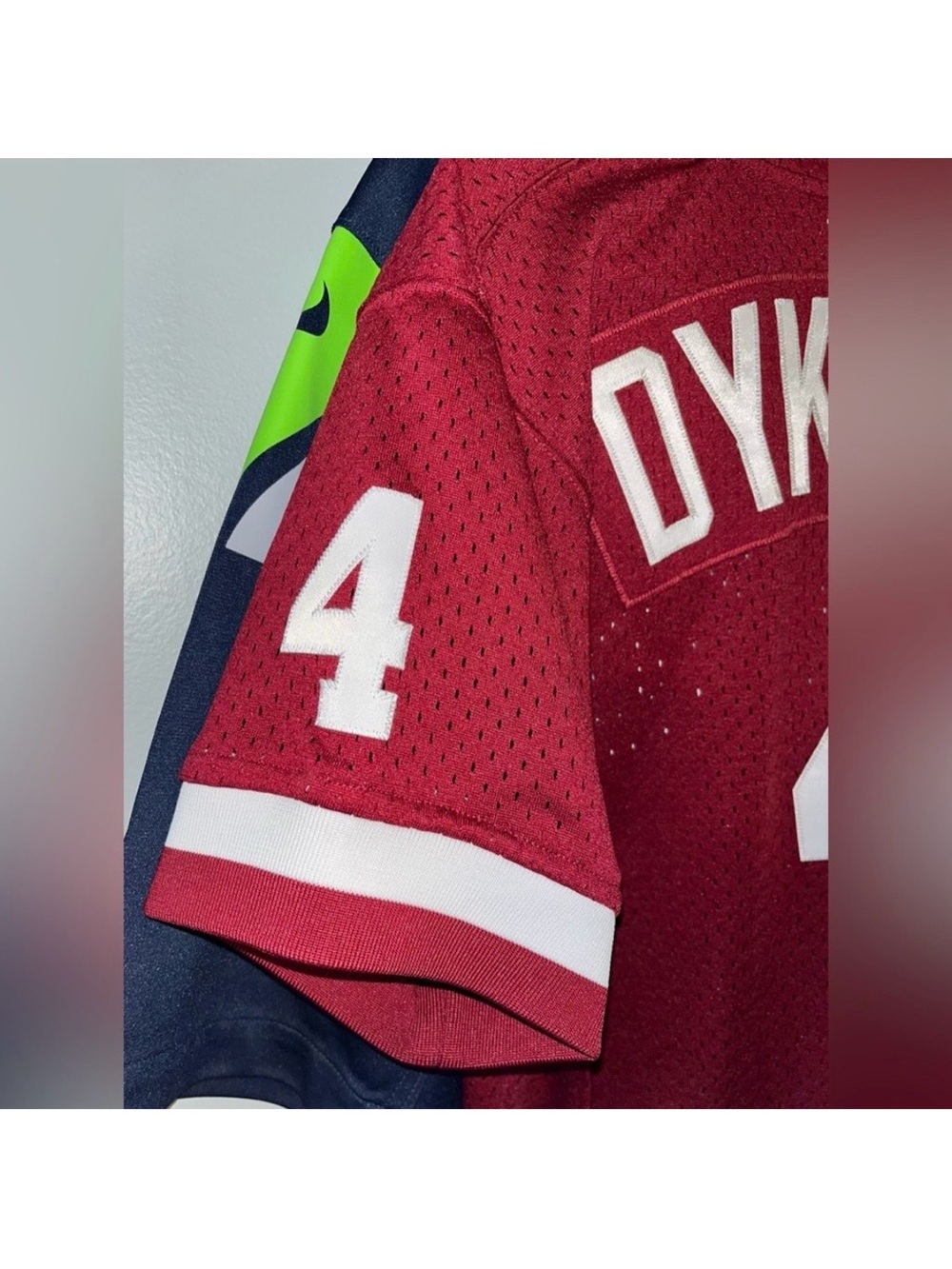 Philadelphia Phillies #4 Lenny Dykstra Mitchell Ness Authentic 1991 MLB Jersey - Picture 9 of 13